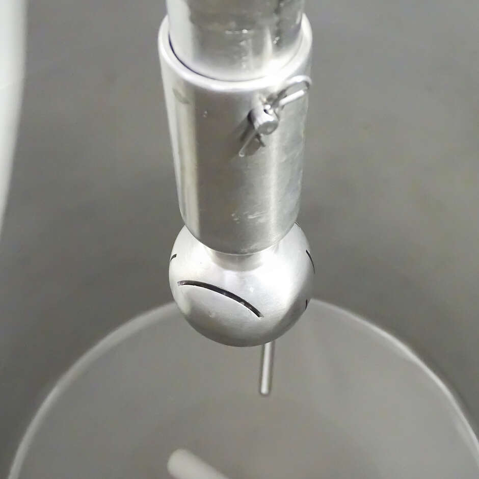 Isobarer Gekühlter Edelstahltank 100 liter - 60° Konische  Boden